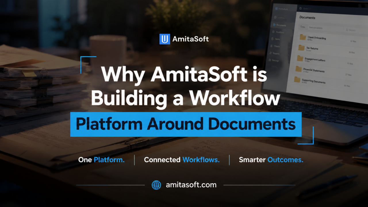 Why AmitaSoft Is Building a Workflow Platform Around Documents